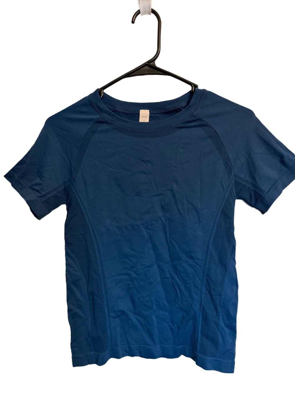 Women’s Crew Neck Performance T-Shirt - Blue Size Small